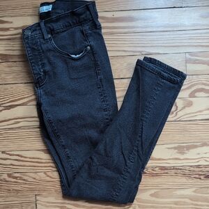 LOFT Charcoal Denim Jeans
